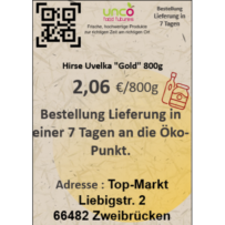 Hirse Uvelka "Gold" 800g