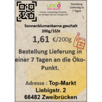 Sonnenblumenkerne geschalt 200g/15St