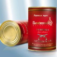 Schweine- und Rindfleisch im eigenen Saft 400 g