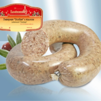 Leberwurst aus Schweinefleisch auf eigene Art, mit Zungenstückchen, im Schäldarm 350 g