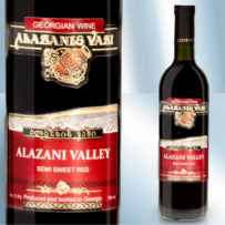 Rotwein "Alazani Valley", lieblich, 11,5%, 750ml