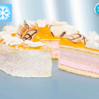 Biscuittorte Pfirsich-Orange 900 g