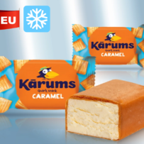 Quarkriegel mit Karamellgeschmack, tiefgefroren  45g