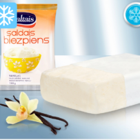 Quarkriegel mit  Vanillegeschmack, 22,5% Fett i.  Tr., tiefgefroren (Lettland) 180 g