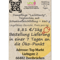 Dampflinge "LackManty", Teigtaschen mit Schweinefleischfüllung ~ 860 g