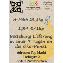 H-Milch 2% 1kg