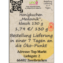 Honigkuchen "Medovnik", klassik 130 g