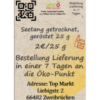 Seetang getrocknet, geröstet  25 g